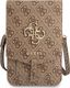 Guess Torebka Guess GUWBG4GFBR brązowy/brown 4G Big Logo 1