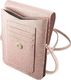 Guess Torebka Guess GUWBRSAVSPI różowy/pink Saffiano Script 3