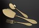 Belo Inox Sztućce Tamisa Satin Titan Gold 12/75 Belo Inox 9