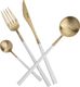 Belo Inox Sztućce Neo White Gold 6/24 Belo Inox 1