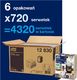 Tork Xpressnap Fit - Serwetki dyspenserowe, N14, 2-warstwy, advanced - Naturalne 1
