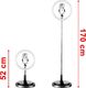 Lampa pierścieniowa Hurtel  ring selfie LED flash statyw 52 - 170 cm uchwyt na telefon różowy 8