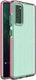 Spring Case Spring Case pokrowiec żelowe etui z kolorową ramką do Samsung Galaxy S21 5G różowy 1