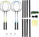 Nils Extreme Zestaw do badmintona Nils NRZ014 Steel 1