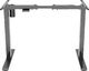 Biurko Spacetronik Moris Flex Szare 120 cm x 80 cm 5