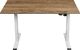 Biurko Spacetronik Moris Flex Brązowo-Białe 130 cm x 65 cm 1