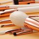 Eigshow Beauty Zestaw 12 pędzli Classic Master Series, Różowe Złoto 4