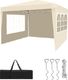Malatec Pawilon ogrodowy składany 3 ścianki 3x3m beż P1289 1