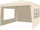 Malatec Pawilon ogrodowy składany 3 ścianki 3x3m beż P1289 9