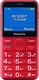 Telefon komórkowy Panasonic KX-TU155 Dual SIM Czerwony 1