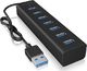 HUB USB Icy Box 7x USB-A 3.0 (IB-HUB1700-U3) 1