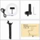 Lampa pierścieniowa Puluz PKT3089B LED 20 cm statyw biurkowy na klips 2