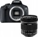 Lustrzanka Canon Canon EOS 2000D zrcadlovka + 18-55 IS + 50 1.8 S (2728C022) - 435256 19