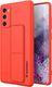 Wozinsky Wozinsky Kickstand Case elastyczne silikonowe etui z podstawką Samsung Galaxy S20 FE 5G czerwony 1
