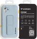 Wozinsky Wozinsky Kickstand Case elastyczne silikonowe etui z podstawką Xiaomi Redmi 10X 4G / Xiaomi Redmi Note 9 szary 17