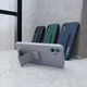 Wozinsky Wozinsky Kickstand Case elastyczne silikonowe etui z podstawką Xiaomi Redmi 10X 4G / Xiaomi Redmi Note 9 szary 6