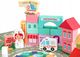 Ecotoys Drewniane klocki edukacyjne miasto mata 121 szt 9