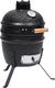 vidaXL Grill ogrodowy węglowy z wędzarnią ruszt 26.5 cm czarny 2