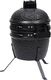 vidaXL Grill ogrodowy węglowy z wędzarnią ruszt 26.5 cm czarny 8