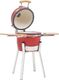 vidaXL Kamado Grill z wędzarnią węglowy 27 cm x 27 cm 1