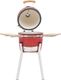 vidaXL Kamado Grill z wędzarnią węglowy 27 cm x 27 cm 3