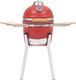 vidaXL Kamado Grill z wędzarnią węglowy 27 cm x 27 cm 1