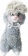 InnoGio INNOGIO MASKOTKA ALPAKA SZARA 30 cm 5