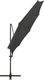 vidaXL Wiszący parasol z lampkami LED i słupkiem, antracytowy, 300 cm 8