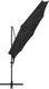 vidaXL Wiszący parasol z lampkami LED i słupkiem, czarny, 300 cm 7