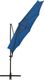 vidaXL Wiszący parasol z lampkami LED i słupkiem, lazurowy, 300 cm 8