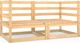 vidaXL 2-osobowa sofa ogrodowa, lite drewno sosnowe 1