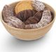 Orion Miska BAMBUSOWA drewniana na owoce warzywa 14 cm 3