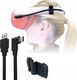 Vortex Virtual Reality Kabel 5m USB-A do Oculus Link Quest 2 + Taśma + Element mocujący 2