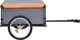 vidaXL Transportowa przyczepa rowerowa, szaro-pomarańczowa, 65 kg 2