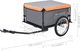 vidaXL Transportowa przyczepa rowerowa, szaro-pomarańczowa, 65 kg 5