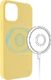Hama MagCase Finest Sense PRO FUTERAŁ GSM DLA IPHONE 12/12 PRO, ŻÓŁTY 2