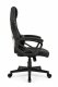 Fotel SENSE7 Knight materiałowy czarno-niebieski 1