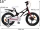 Royalbaby Rower Space Shuttle 16" Czarny (RB16-22) 1