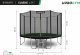 Trampolina ogrodowa Urbogym Classic z siatką zewnętrzną 12.5 FT 374 cm 1