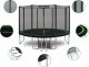 Trampolina ogrodowa Urbogym Classic z siatką zewnętrzną 12.5 FT 374 cm 2