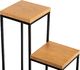 HowHomely Kwietnik stojący KASKADA 70 cm Dąb Lancelot LOFT 4