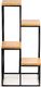 HowHomely Kwietnik stojący KASKADA 70 cm Dąb Lancelot LOFT 6