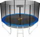 Trampolina ogrodowa Thunder Trampolina ogrodowa z siatką zewnętrzną 14FT 435cm 1