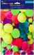DP Craft Pompony akrylowe DPCRAFT mix neon 156szt. Dalprint 1