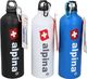 Alpina Alpina - Butelka aluminiowa z karabińczykiem 750 ml (Niebieski) 1