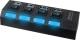 HUB USB Iso Trade 4x USB-A 3.0 (5902802919403) 1