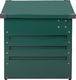 Skrzynia ogrodowa Beliani Cebrosa 600 l Zielony 4