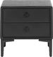 Shumee Szafka nocna czarna SEZANNE 3