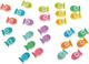 KIK Puzzle drewiane magnetyczne łowienie rybek literki 5