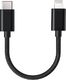 Kabel USB FiiO USB-C - Lightning 0.1 m Czarny 1